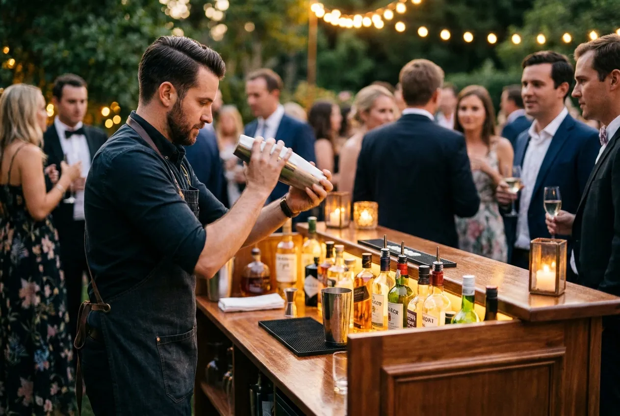 Shaker Mobile Bar